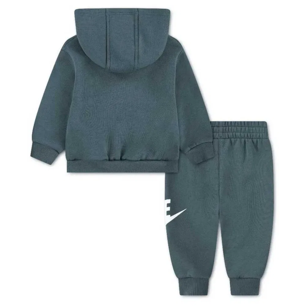 Комплект из футерной ткани с длинным рукавом Nike, синий — фото 2