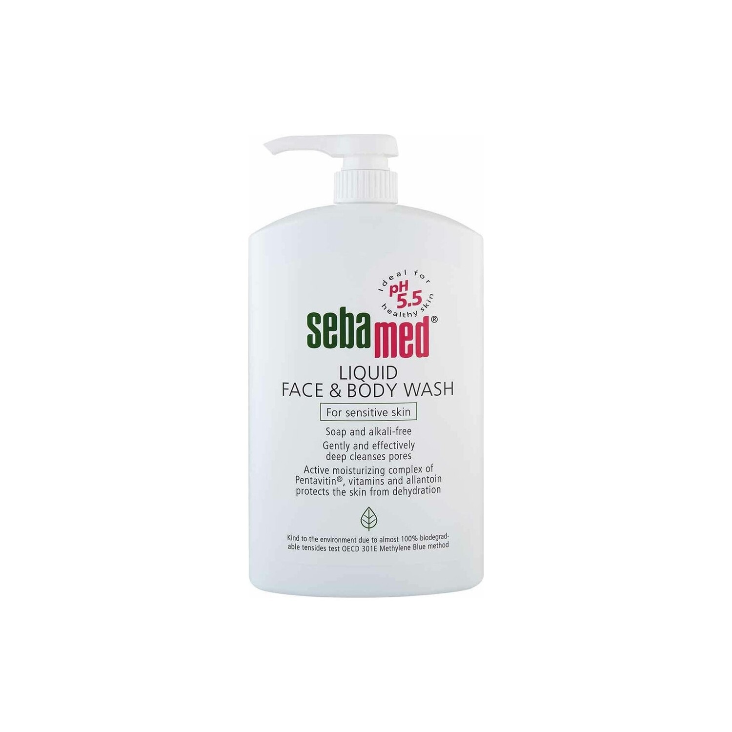 

Очищающее средство Sebamed Liquid для лица и тела, 1000 мл