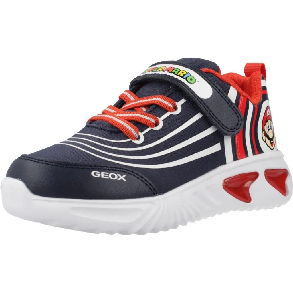 Детские кроссовки с застежкой J Assister Boy Geox, Blau