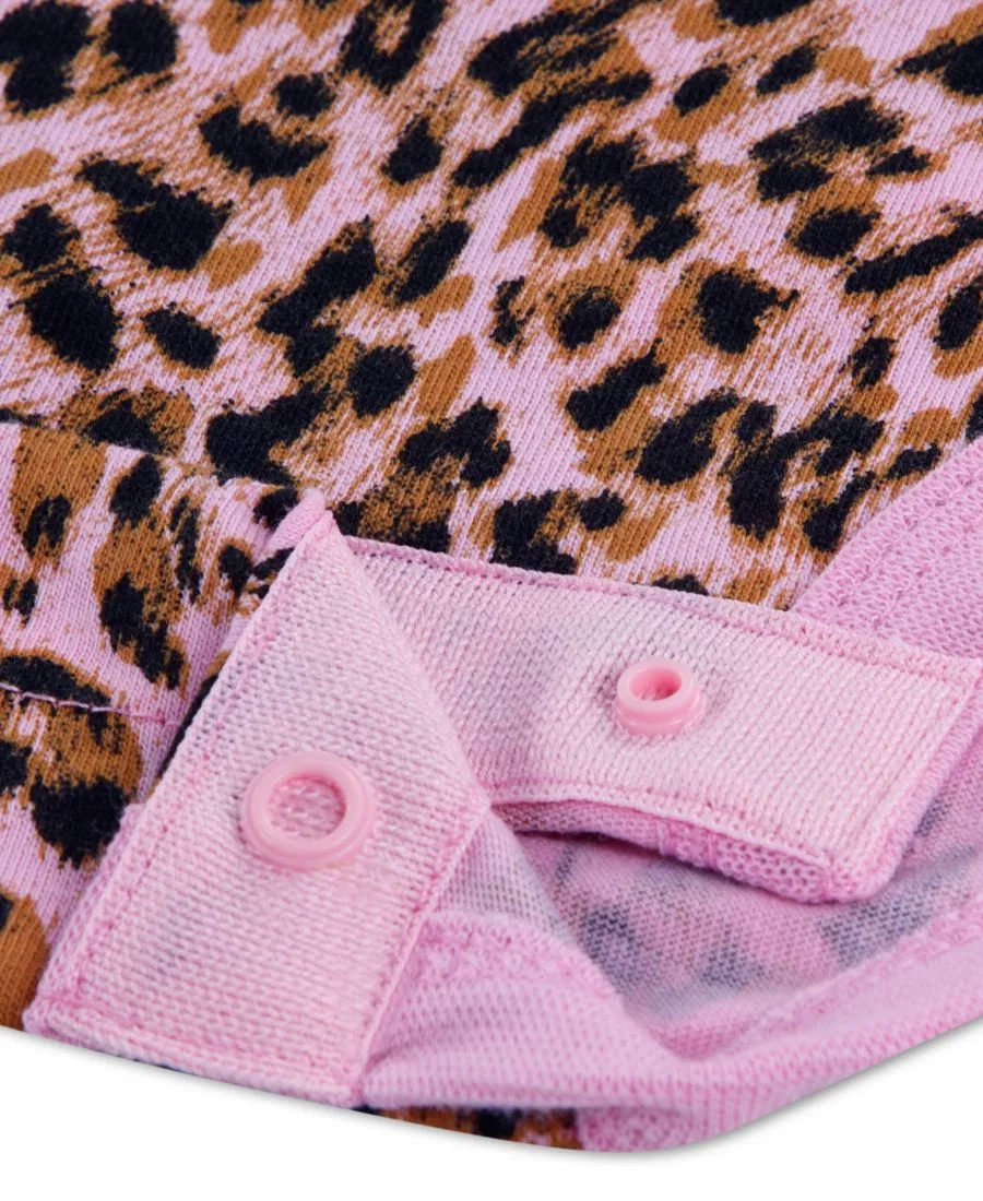 Комплект из боди и леггинсов с длинным рукавом, с принтом Nike, Pink Rise — фото 3