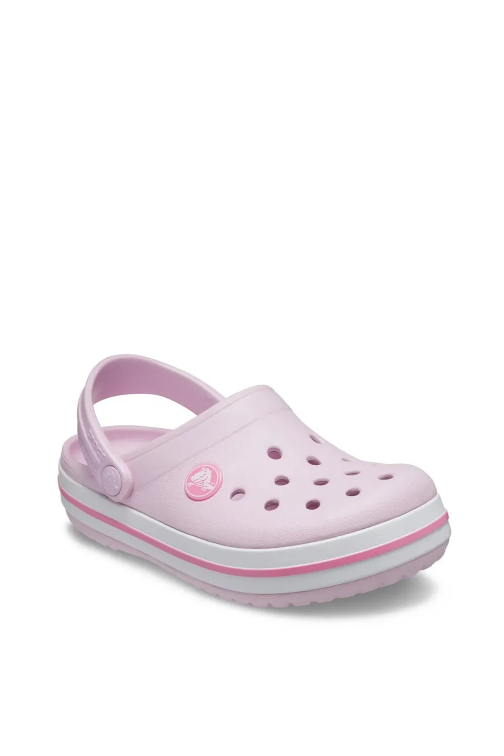 Детские сабо Crocs Crocband, Pink — фото 2