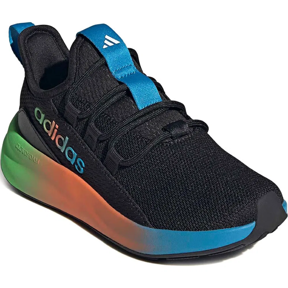 Детские кроссовки Lite Racer Adapt 8.0 Adidas, Black/Green/Orange