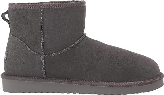 Женские ботильоны UGG Koola Mini зимние короткие, серый — фото 2