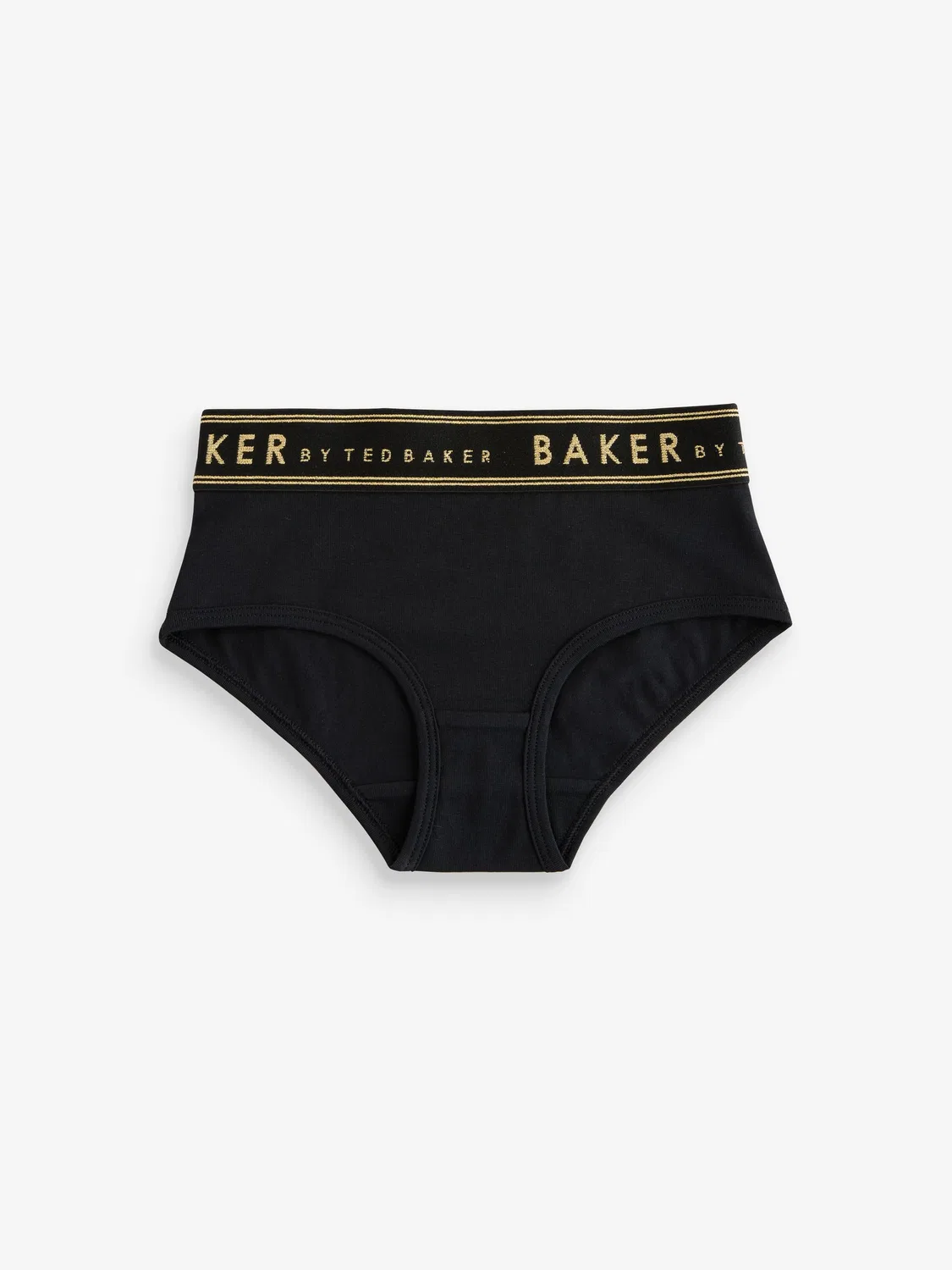 Трусы 3шт, высокие Baker by Ted Baker, черный/ягодный — фото 2