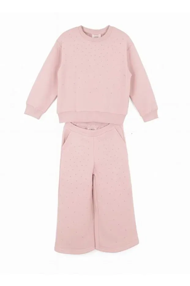 Детский спортивный комплект для девочек хлопковый Nk Kids, Powder