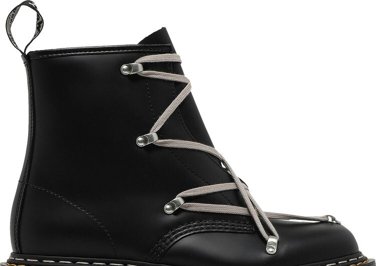 Ботинки мужские Dr. Martens x Rick Owens высокие со шнуровкой, черный — фото 2