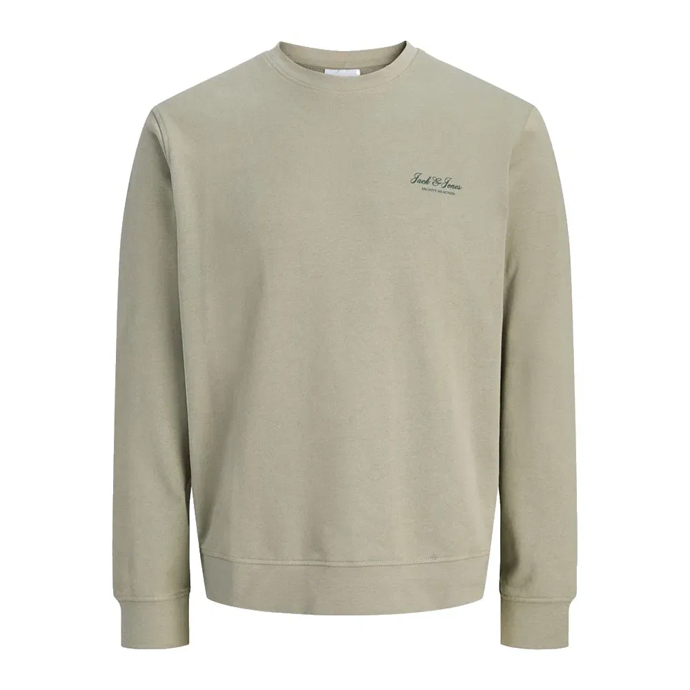 Детский свитшот с принтом Archive Graphic Jack & jones, Green — фото 3