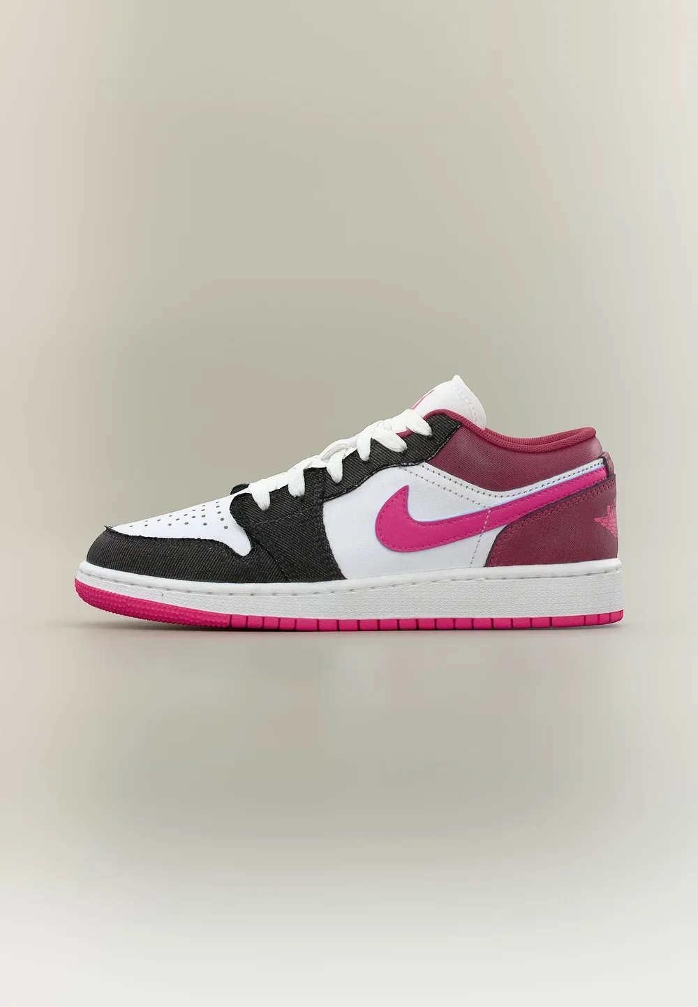 Кроссовки Air 1 se унисекс Jordan, Off Noir/Desert Pink/White/Desert Pink/Baltic Blue