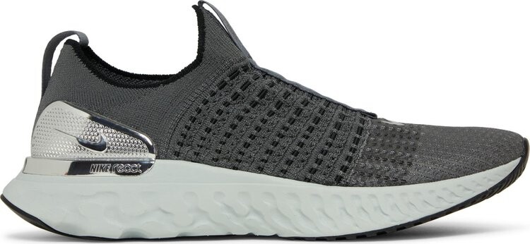 

Кроссовки Nike React Phantom Run Flyknit 2 'Iron Grey Silver', серый