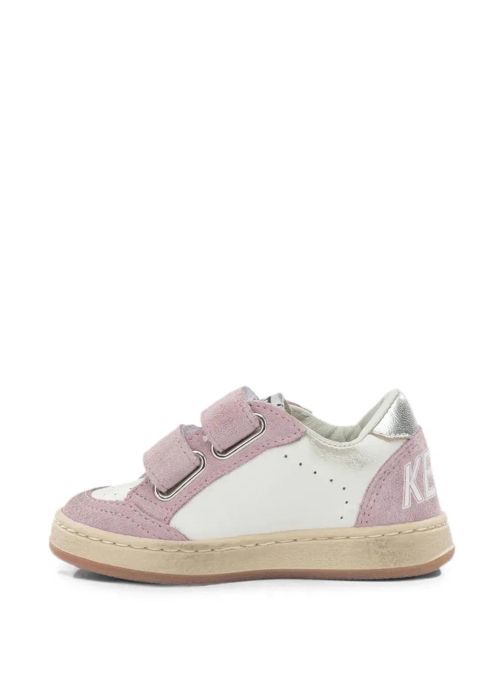 Кроссовки Ball Star с ремешком на липучке Golden Goose Kids, розовый — фото 3