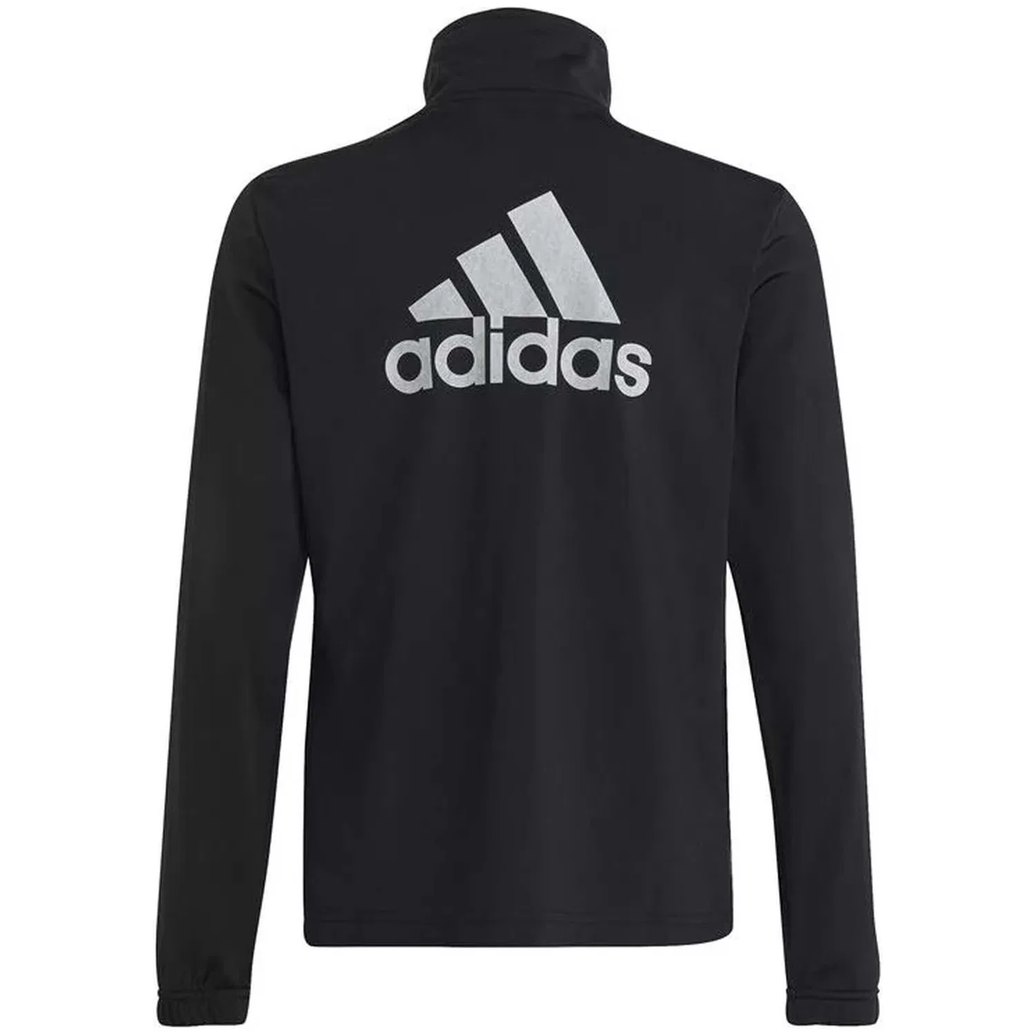 Детский спортивный костюм для девочек с логотипом adidas Essentials Big Logo Tracksuit, Adidas, Цвет Schwarz — фото 3