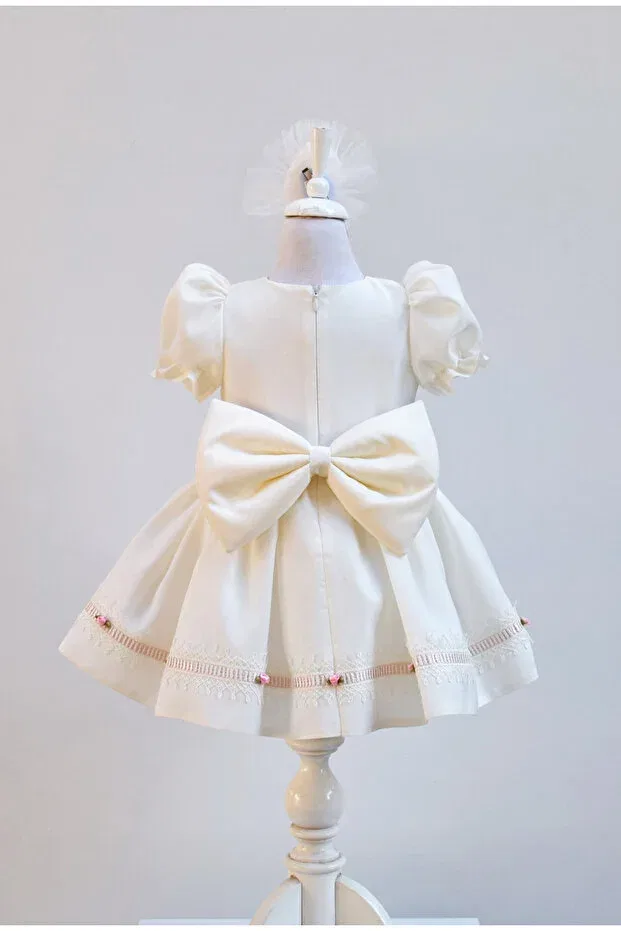 Детское платье для девочек с принтом Jbk Just Baby And Kids Store, White — фото 4