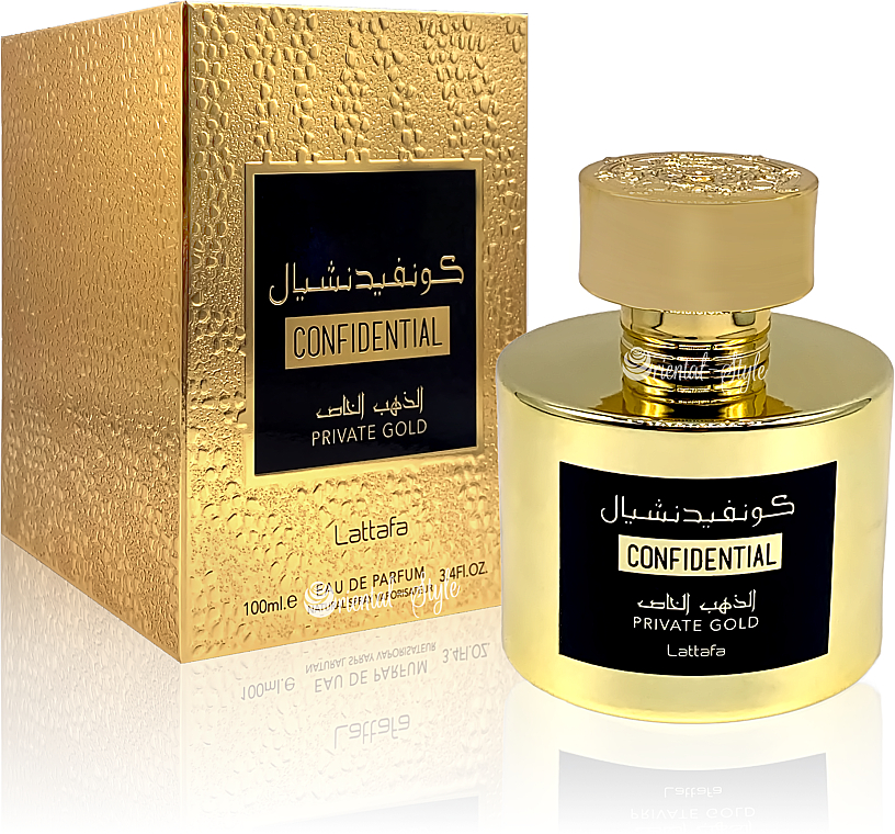 

Духи Lattafa Perfumes Confidential Private Gold