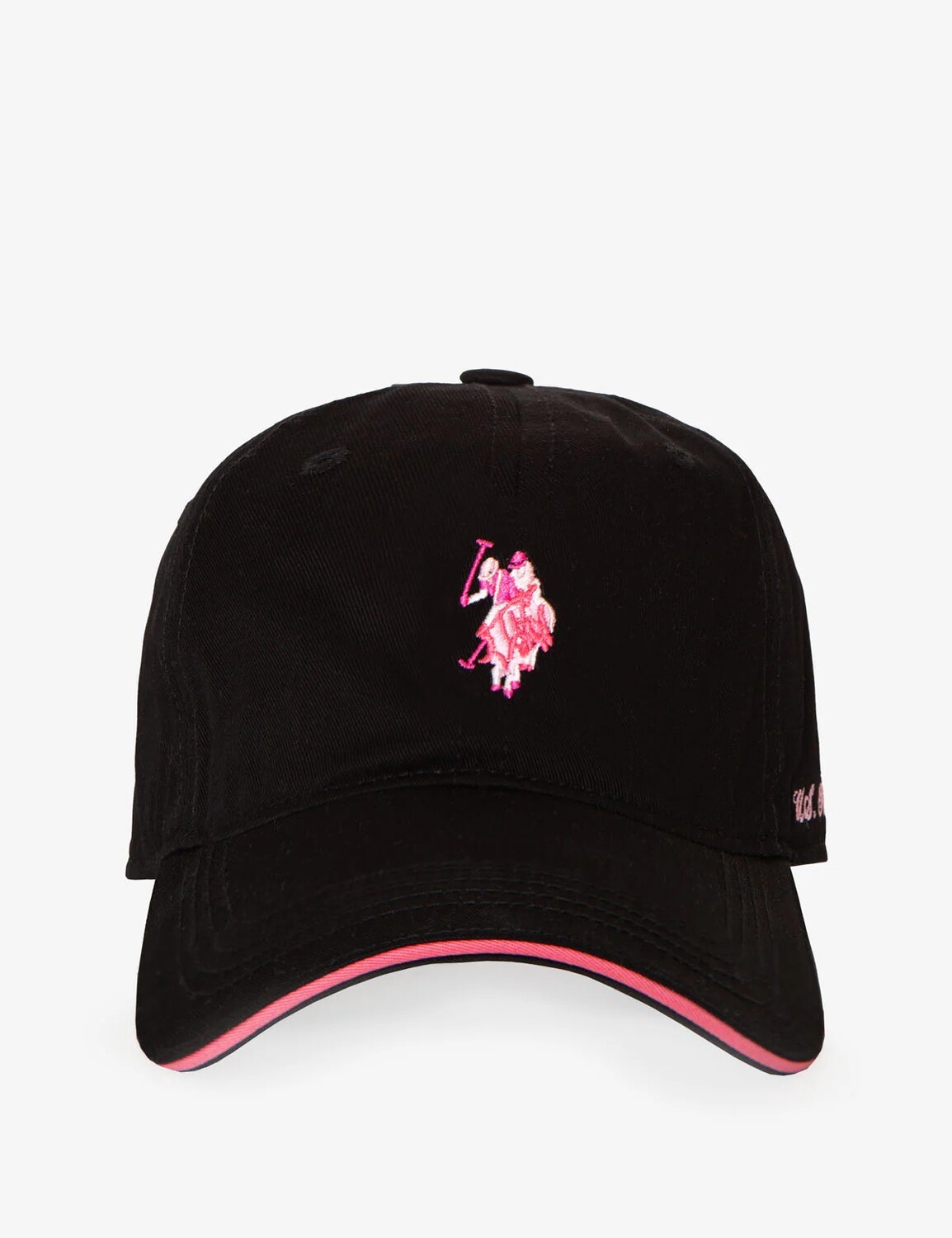 

Бейсболка U.S. Polo Assn. Womens Twill Multitonal Center Logo, черный
