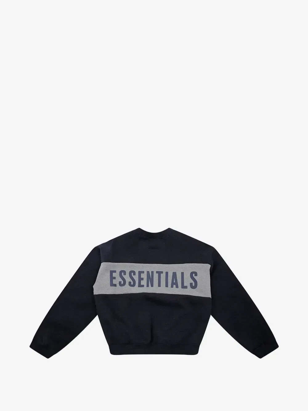 Свитшот с логотипом Essentials FEAR OF GOD ESSENTIALS KIDS, черный — фото 2
