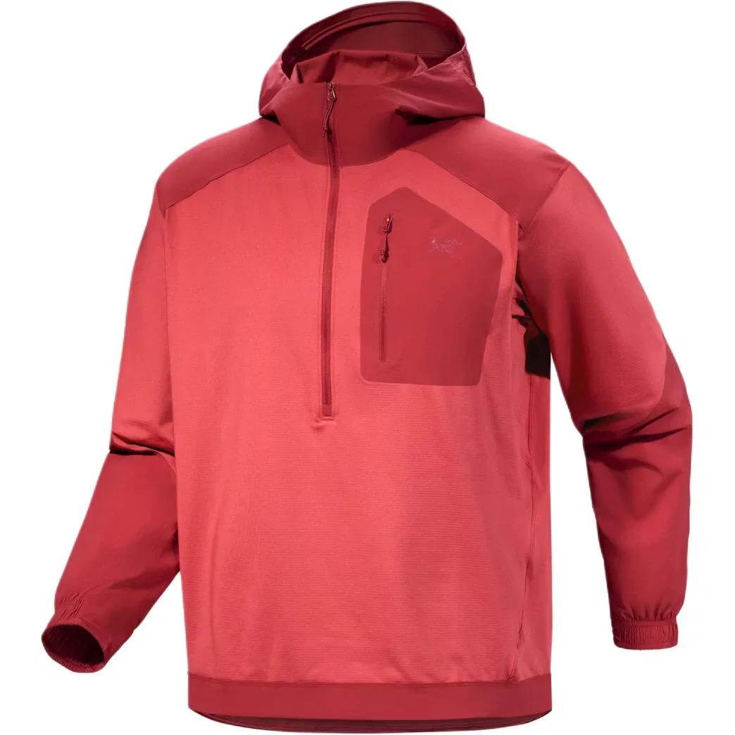 Свитшот Positioning Konseal Arc'teryx, Crimson Rock Red
