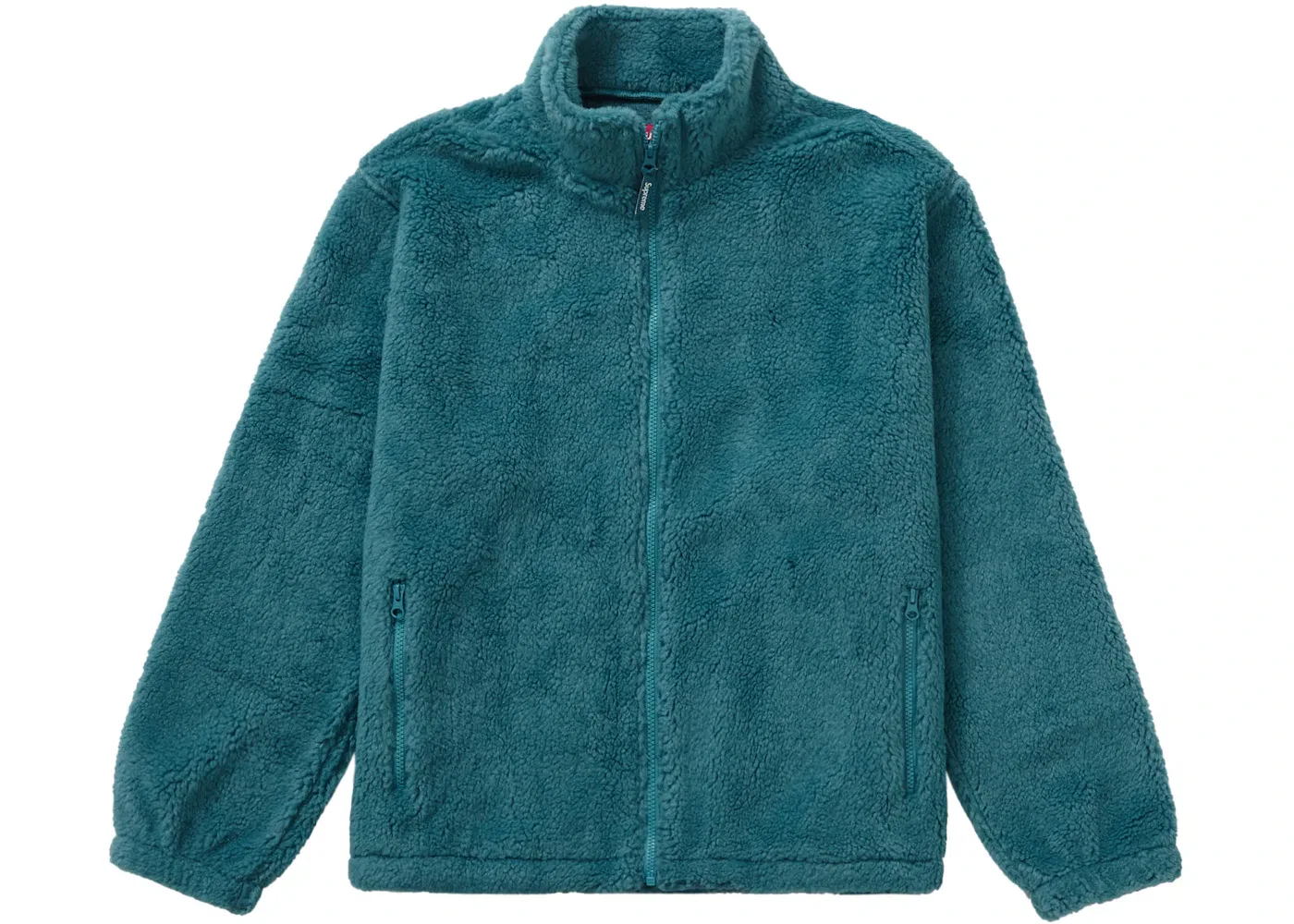 Мужская куртка флисовая с принтом Supreme Star Teal — фото 2