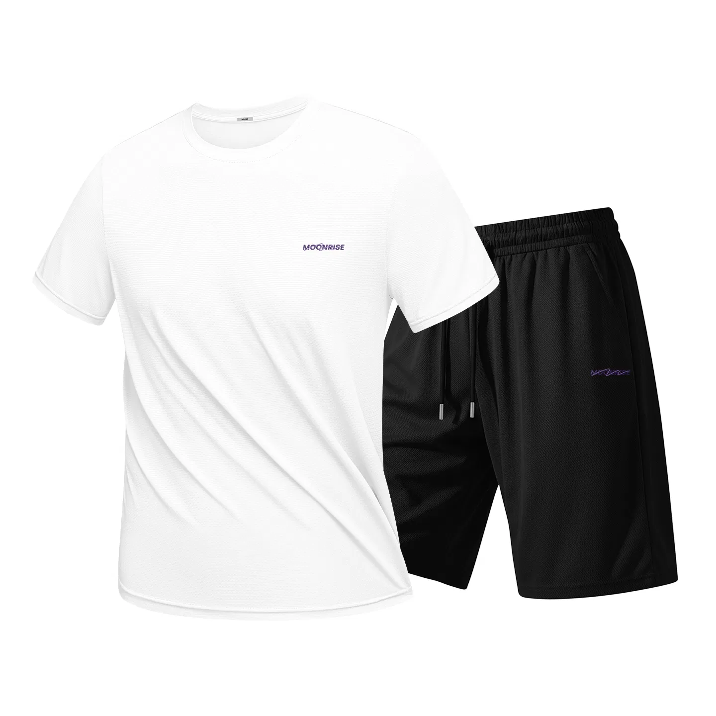Спортивный костюм Детский Purple Rhythm Pants Logo MINISO, Белый Черный
