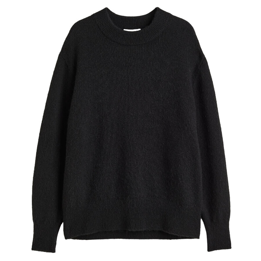 

Свитер H&M Everyday Fashion Knit, черный