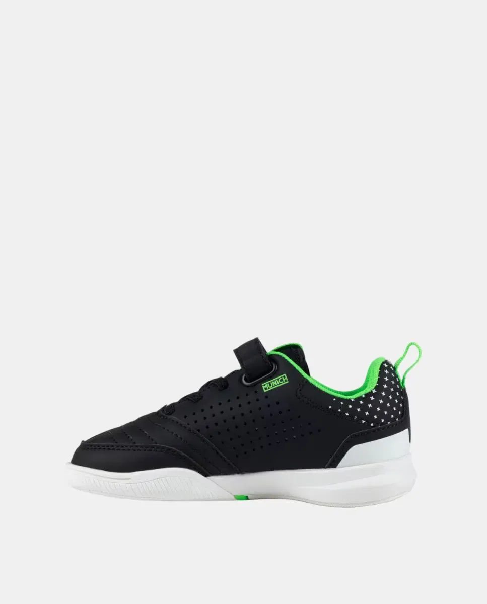 Детские кроссовки для футбола с эластичными шнурками RONDITO KID ELASTIC LACES Munich, Negro — фото 4