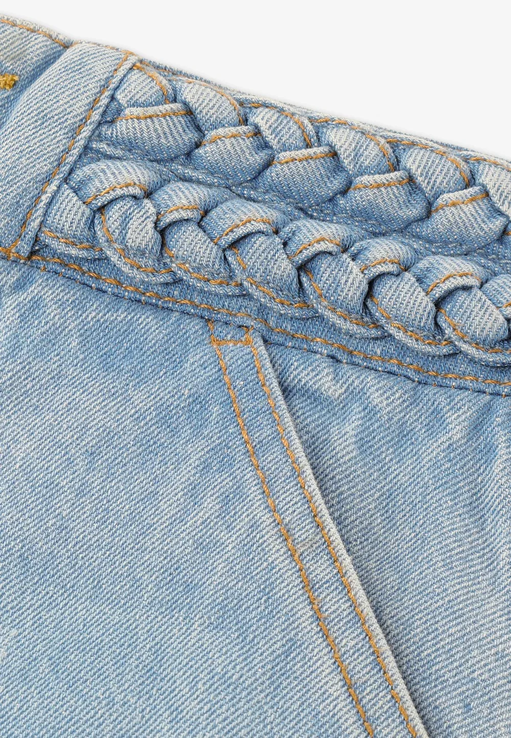 Джинсы свободного кроя с косой Levi'S, Blue — фото 4