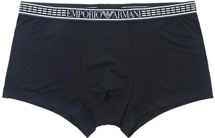 Мужские трусы-боксеры, комплект из 3 штук, EMPORIO ARMANI, Black — фото 3