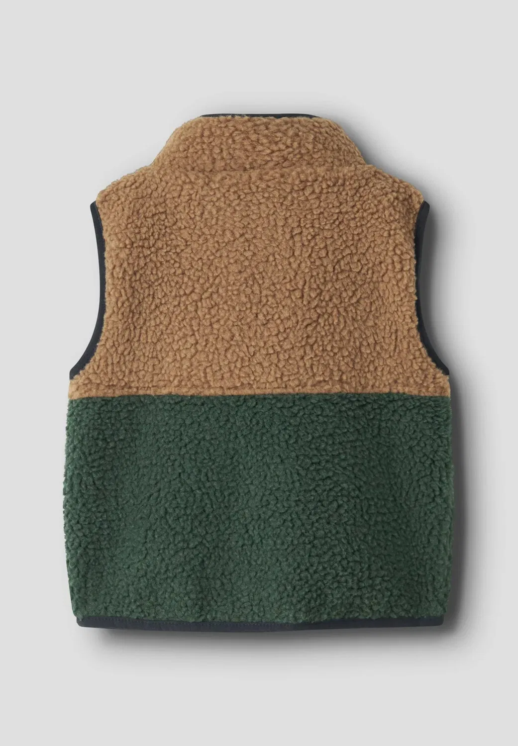 Жилет Nmmmall teddy vest2 - waistcoat Name It, Jungle Green — фото 2