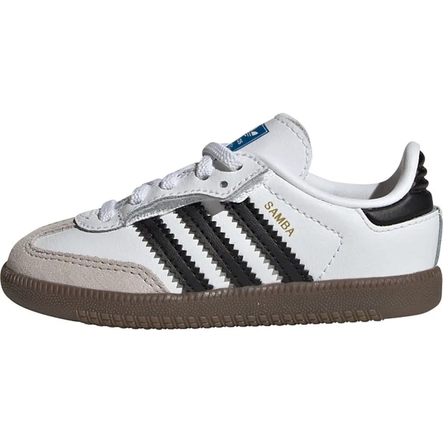 Кроссовки детские с эластичной шнуровкой Samba OG Comfort Closure adidas, Белый — фото 2
