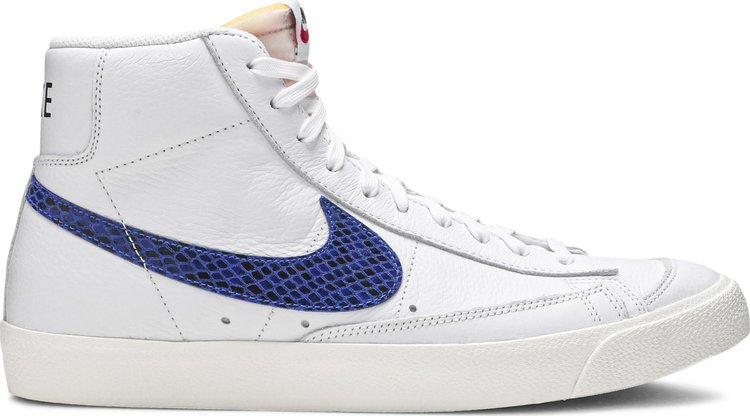 Кроссовки Nike Blazer Mid '77 'Red & Blue', белый - фото