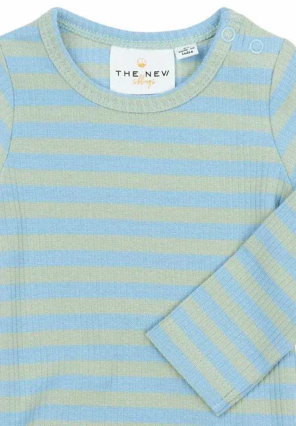 Боди с длинным рукавом Fro The New Siblings, Forever Blue Striped, синий — фото 3