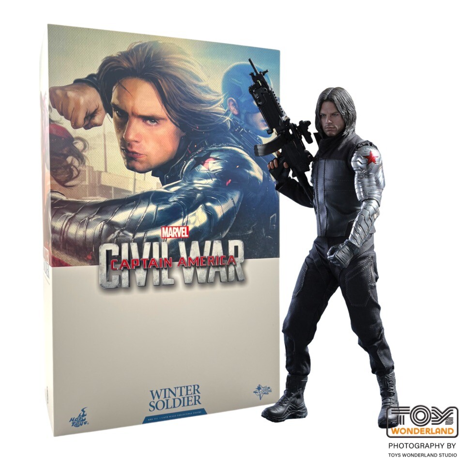 

Коллекционная фигурка Hot Toys Captain America: Civil War, Winter Soldier MMS351, 31 см