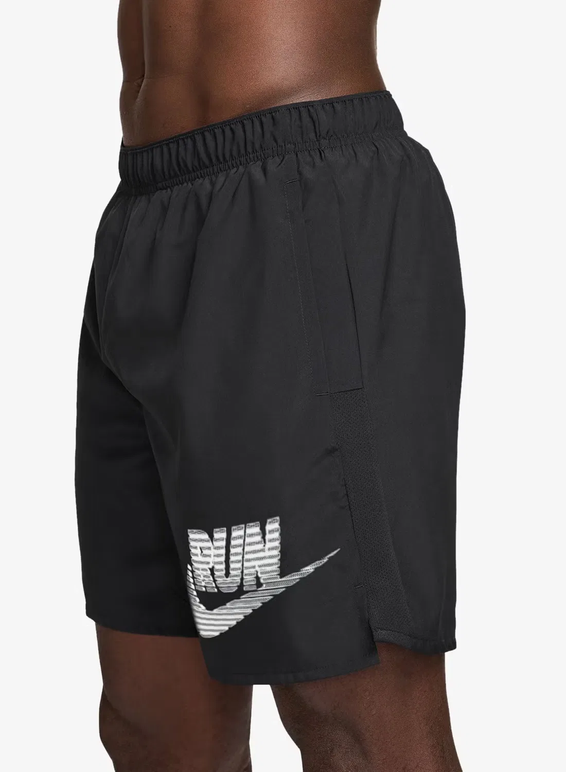 Шорты с технологией Dri-FIT Challenger Energy Nike, черный — фото 3