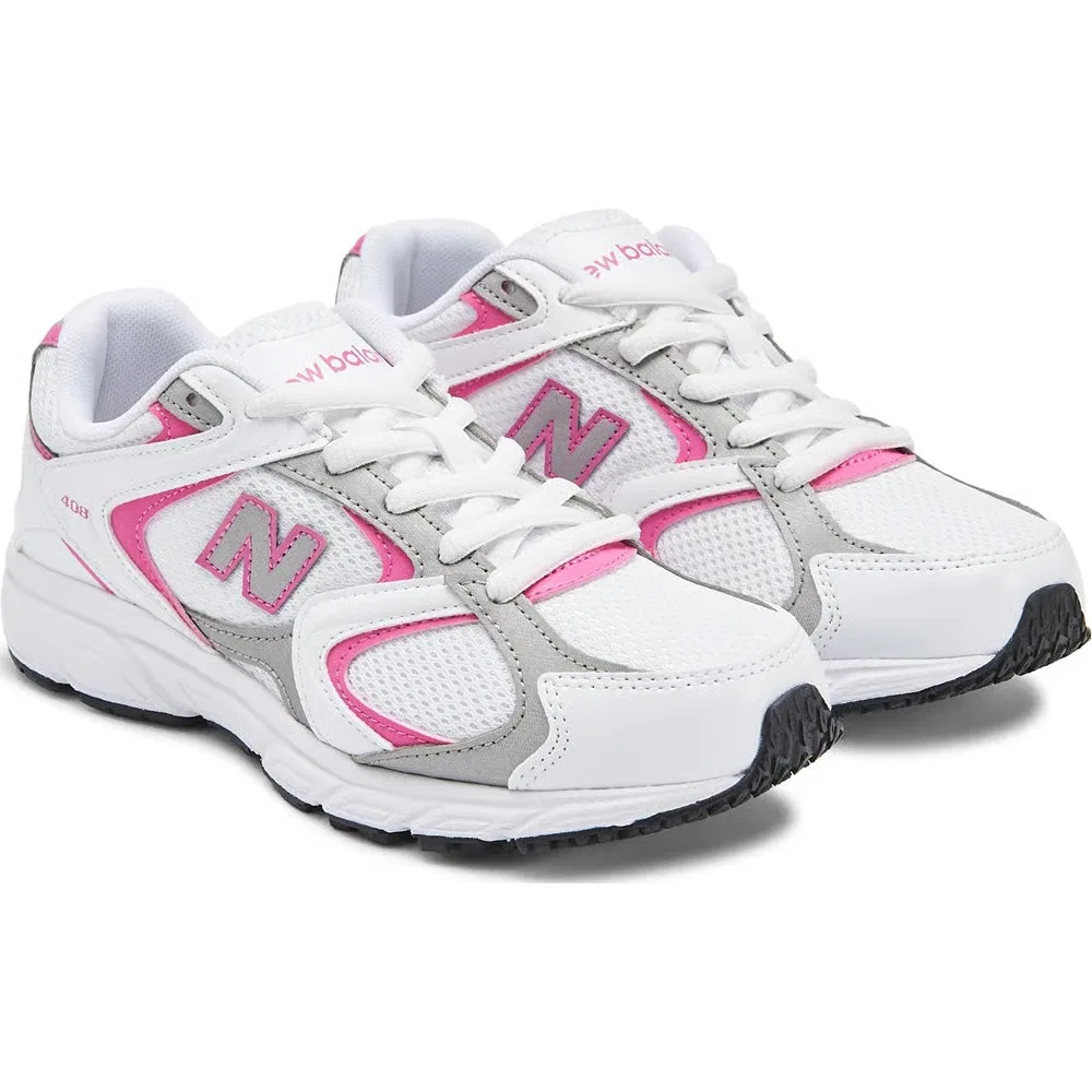 Детские кроссовки 408 New Balance, White/Pink