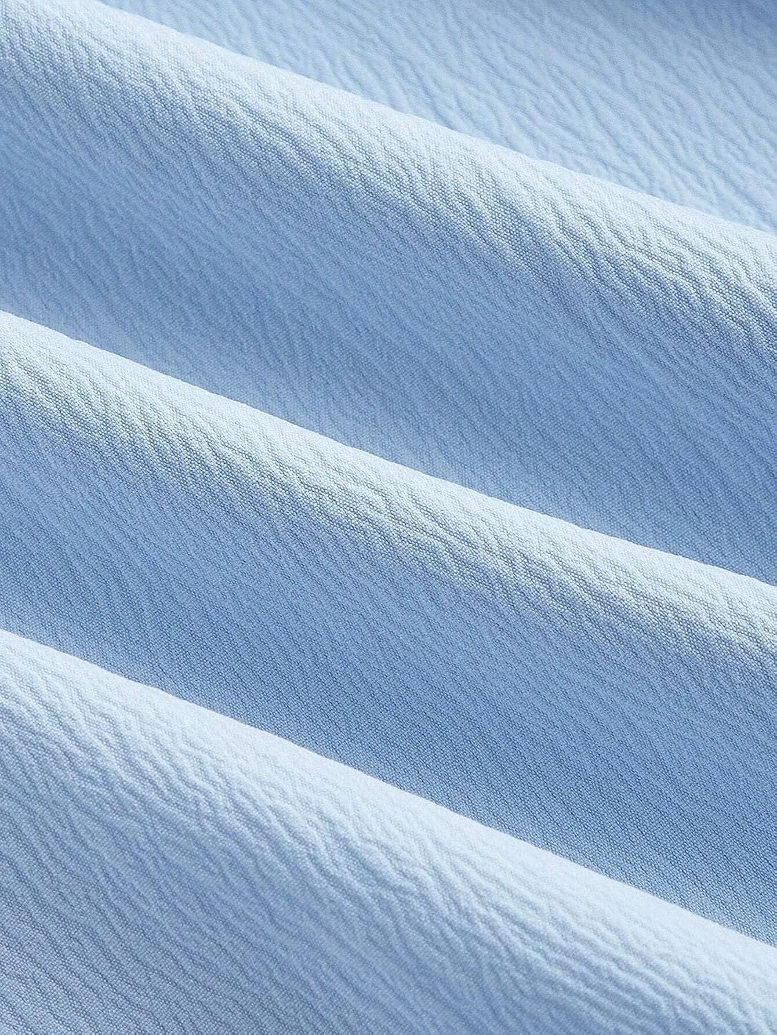 Женское элегантное платье миди A-силуэта с завышенной талией, Blue — фото 4