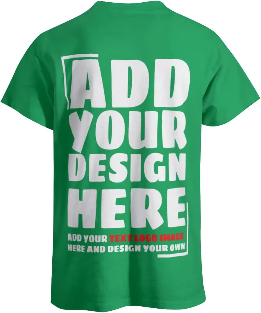 Футболка с принтом клевера Regular Fit, Short Sleeve, Green — фото 4