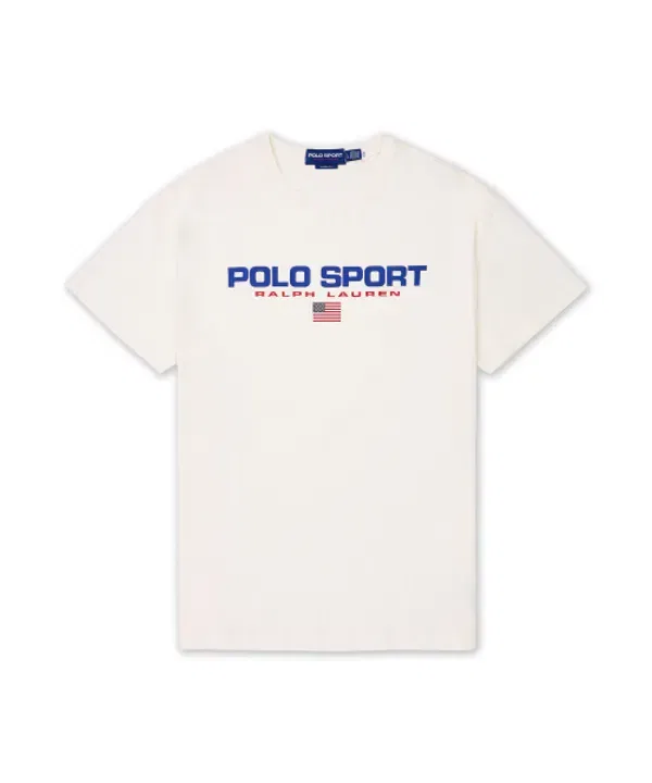 Футболка поло классическая, Polo Ralph Lauren, натуральный