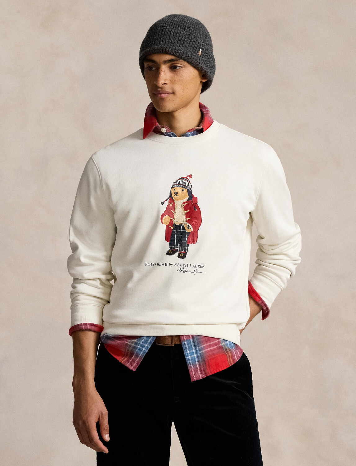 

Толстовка POLO RALPH LAUREN Regular Fit, бежевый