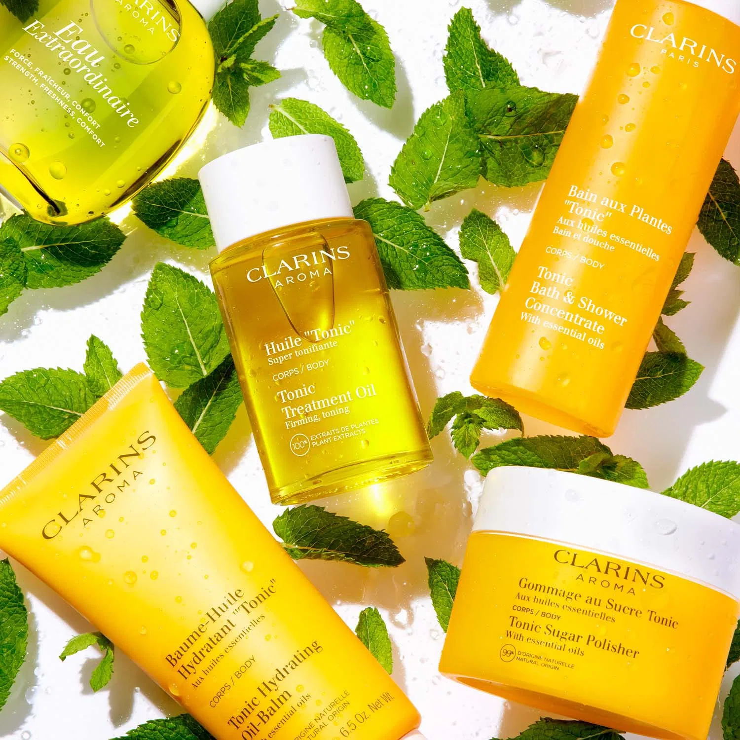 Увлажняющий масляный бальзам для тела Tonic, 200 мл, CLARINS — фото 4