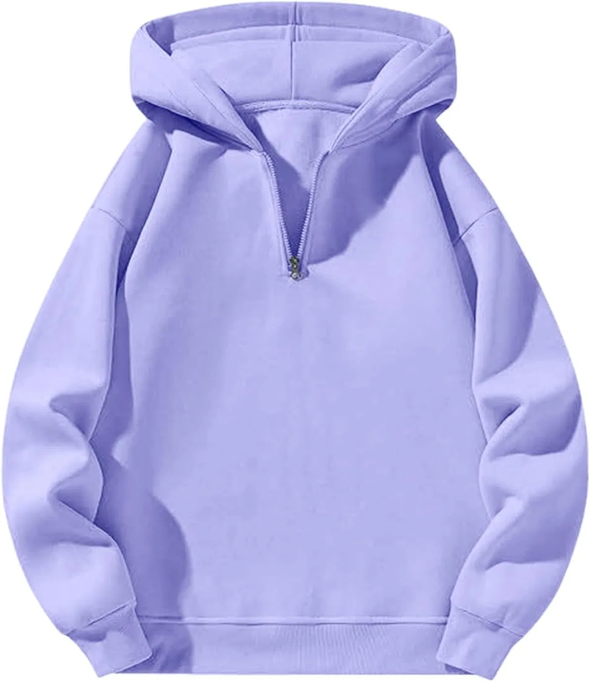 Женский свитшот оверсайз с капюшоном, длинным рукавом, на молнии