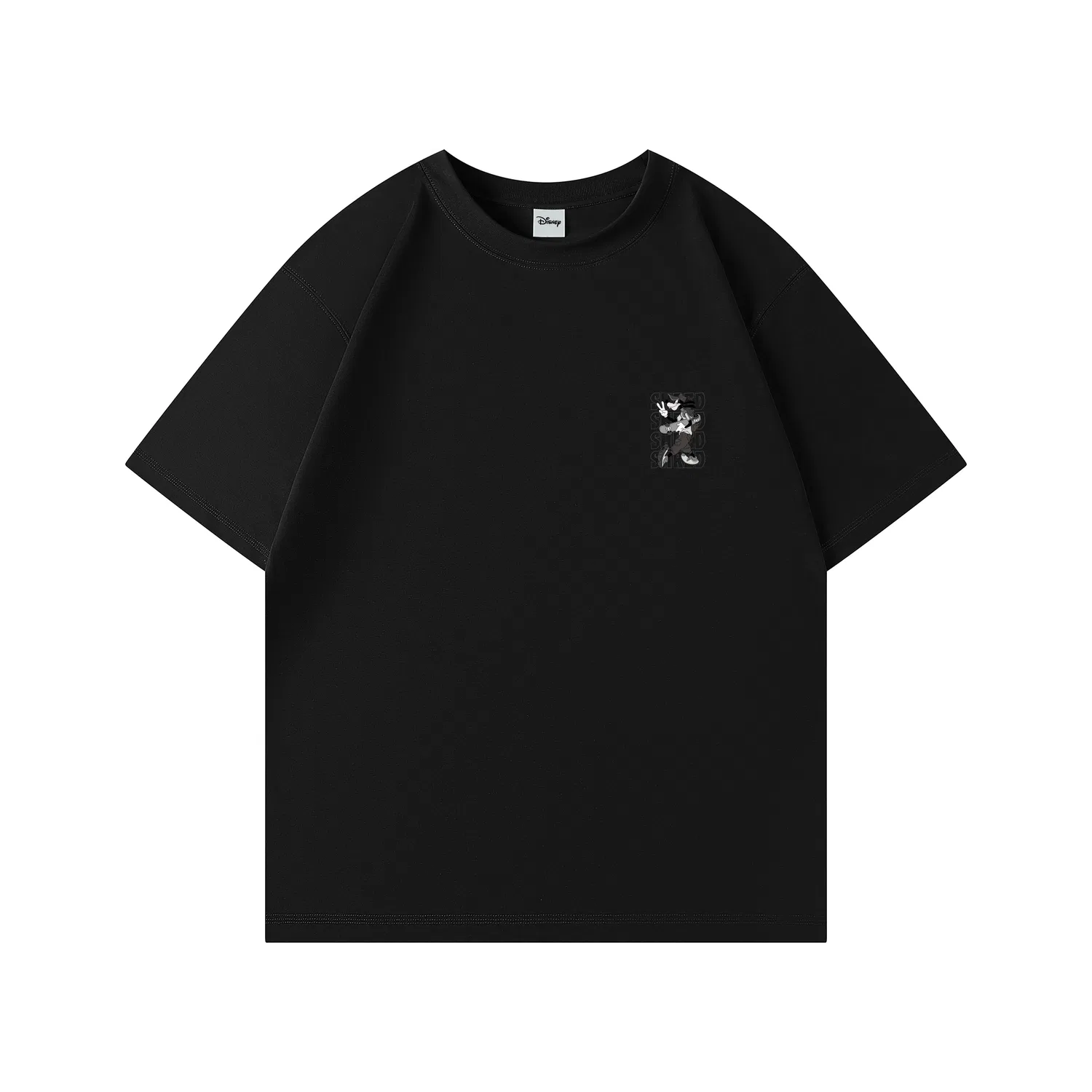 Детская футболка хлопковая Disney Crew Neck, White — фото 4