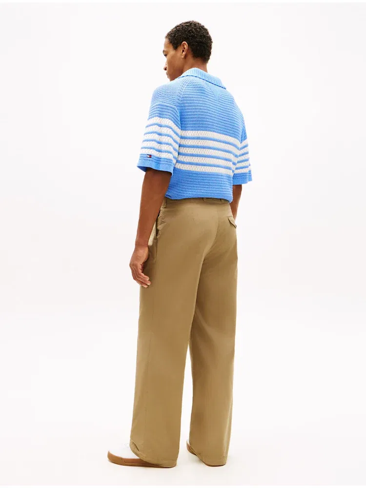 Чинос брюки Relaxed Fit двухсгибные TOMMY HILFIGER, Ochre — фото 2