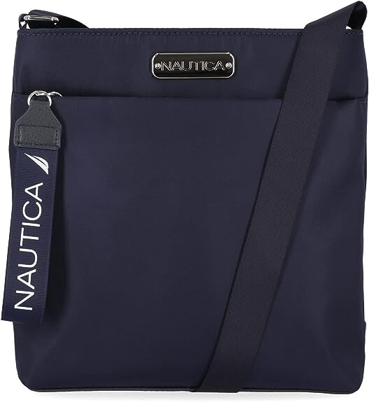 

Сумка кросс-боди Nautica Diver Nylon Small Purse with Adjustable Shoulder Strap, темно-синий