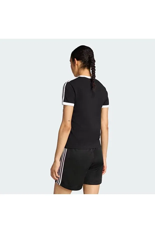 Женская футболка с геометрическим принтом Adidas, Black — фото 2