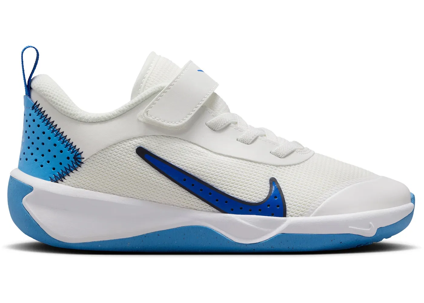 Детские кроссовки Lifestyle Nike Omni Multi-Court, Summit White/Midnight Navy/University Blue/Game Royal