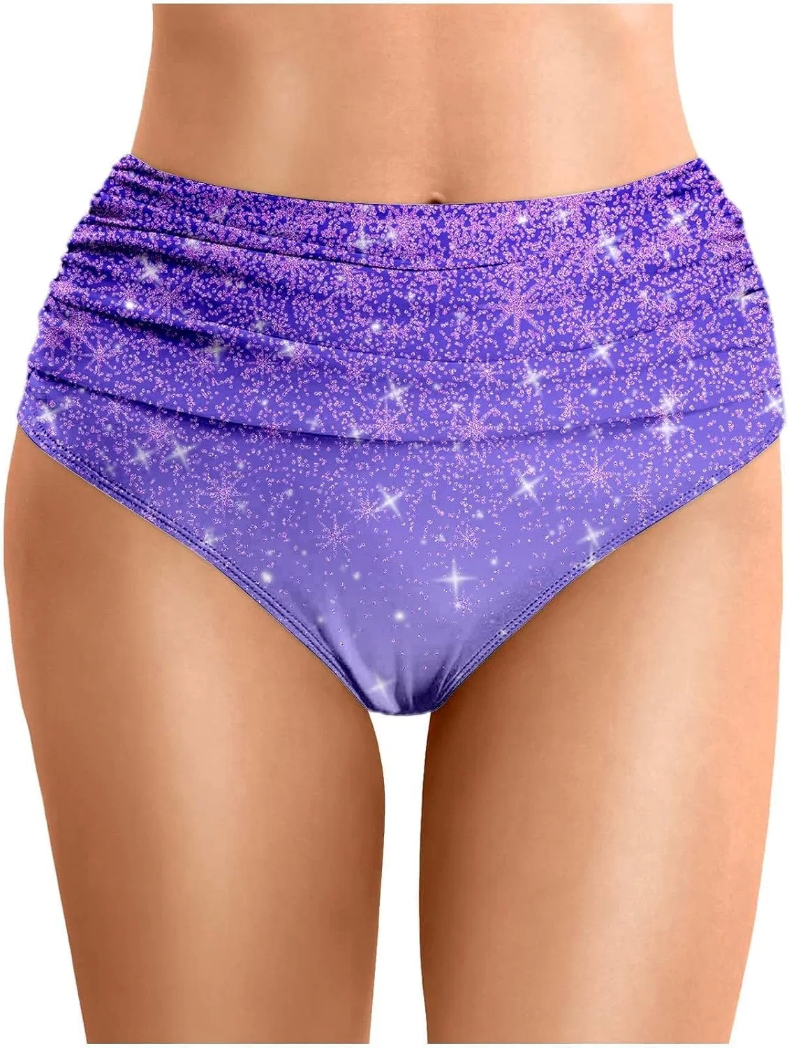 Женское бикини с принтом Quick Drying, Purple