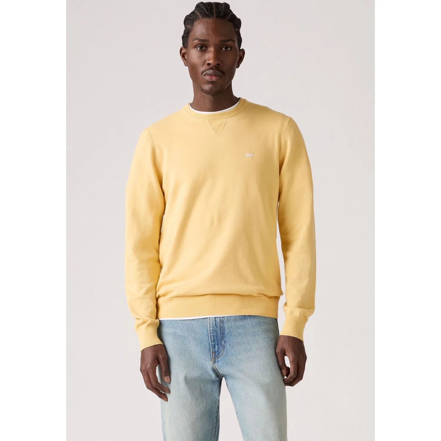 Мужской свитер с круглым вырезом Levi's, Straw