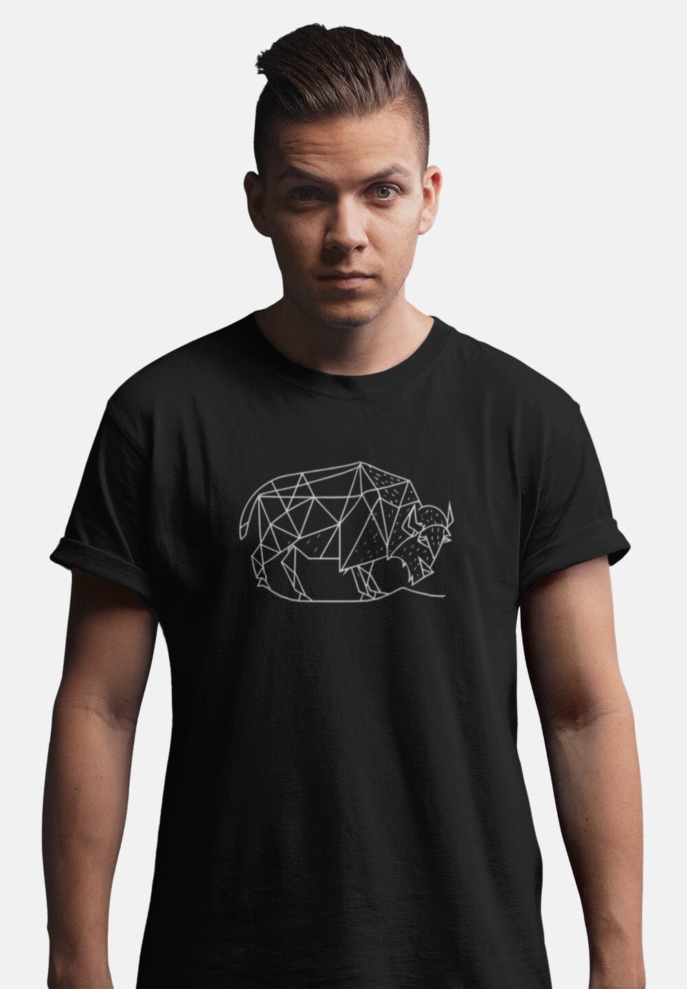 

Футболка с принтом LINEART Reverve Fashion, черный