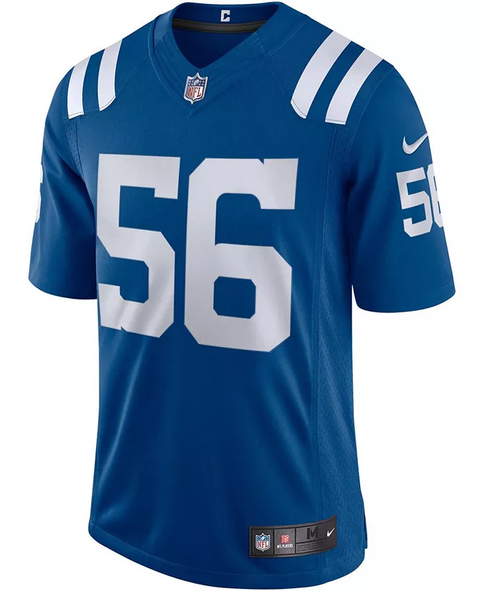 Мужская альтернативная ограниченная джерси Vapor Квентона Нельсона Indianapolis Colts Nike, коричневый/бежевый — фото 2