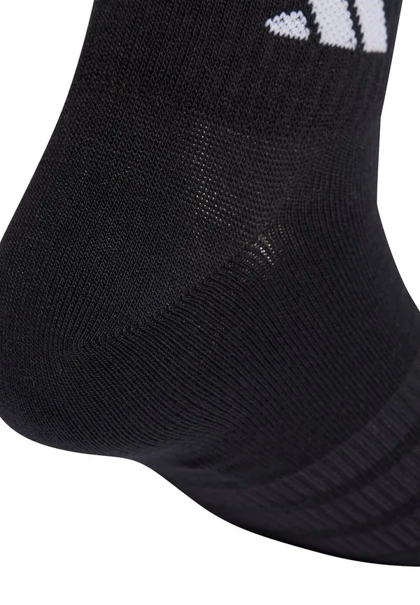 Унисекс тонкие легкие спортивные носки до щиколотки, упаковка из 6 пар. Adidas Performance, Black — фото 4