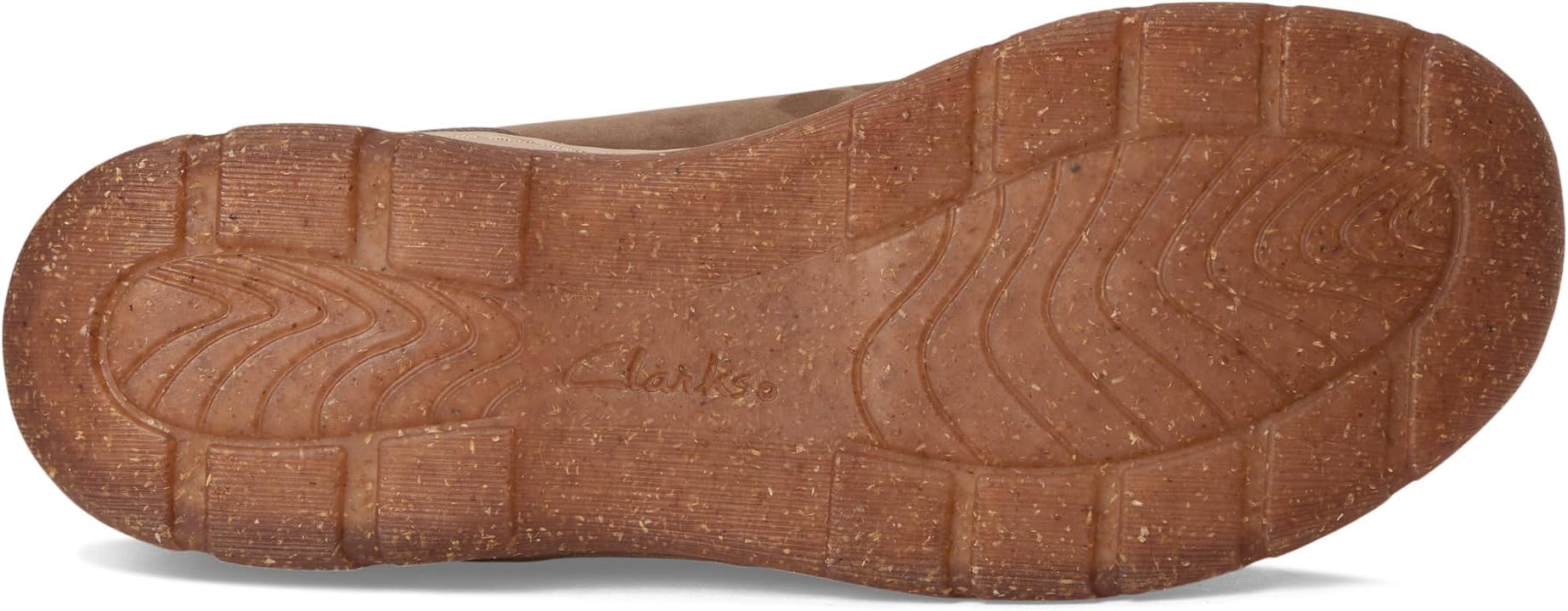 Ботинки женские Clarks Orlene Top водонепроницаемые из нубука, коричневый — фото 3
